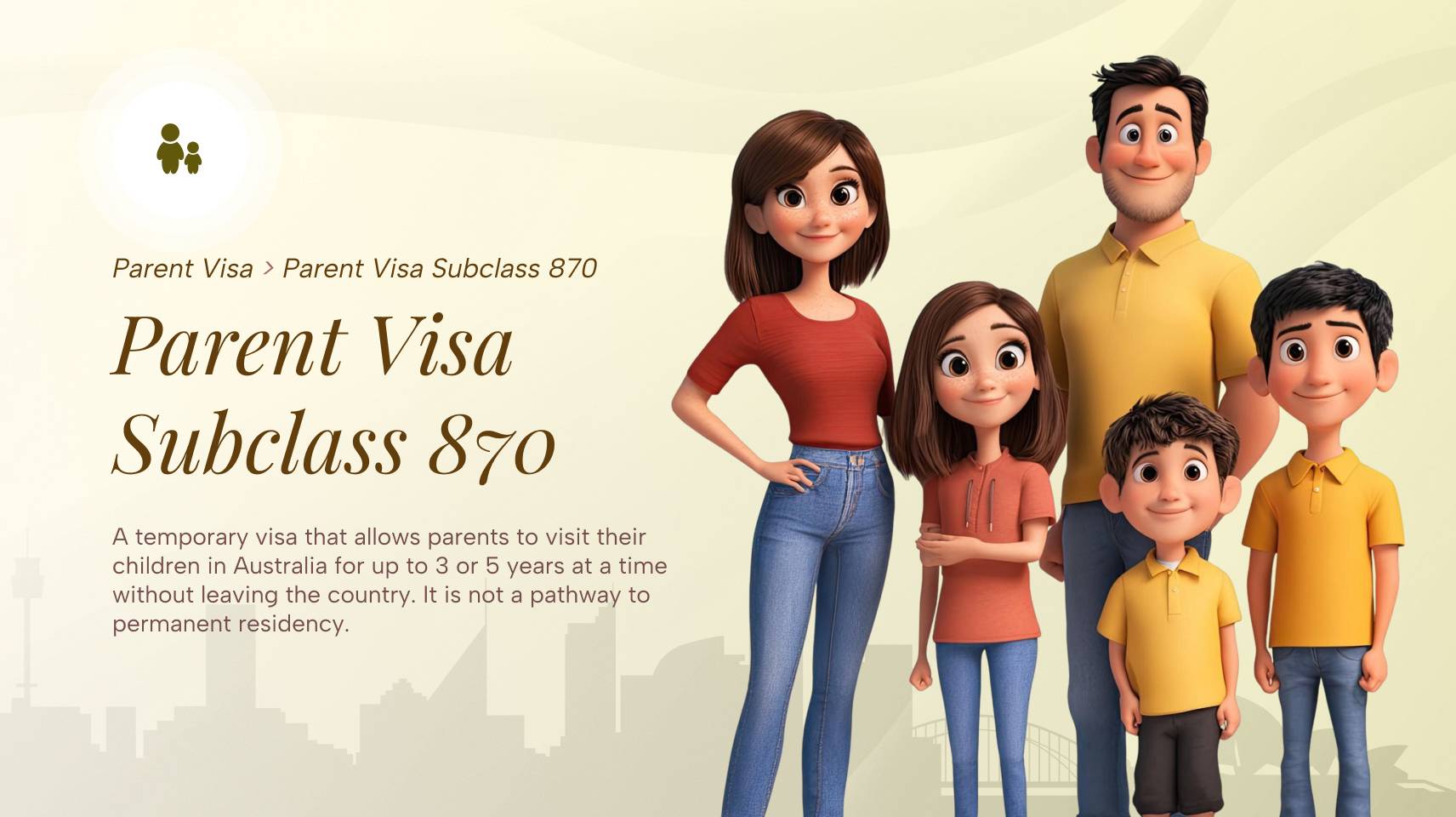 Parent Visa Subclass 870 (Sponsored)